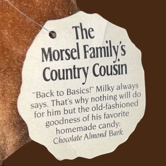 NWT Vintage Nestle 1984 Milky the Morsel Family's Country Cousin Stuffed Plush - Picture 2 of 6